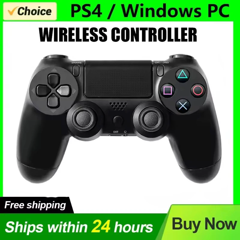 وحدة تحكم لاسلكية جديدة لعام 2025 تدعم بلوتوث للوحة الألعاب اللاسلكية PS4 لوحدة تحكم عصا التحكم PlayStation 4 لأجهزة PS4 Android PC #1