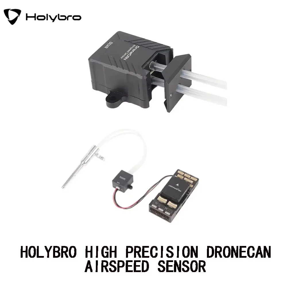 

Holybro New High Precision DroneCAN Airspeed Sensor for RC Drone Pilots Accurate Speed Monitoring Stable Data