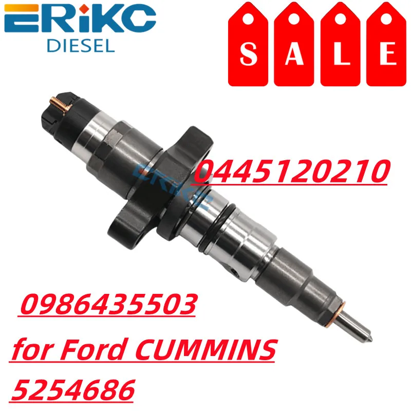 0445120210 Diese Fuell Injector 0 445 120 210 Injection Nozzle 044 120 210 Auto Part 0986435503 for Ford CUMMINS 5254686