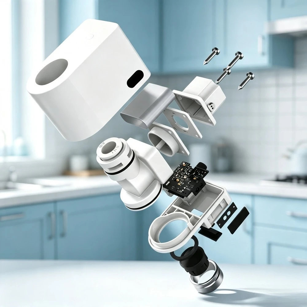 Induction Water Saver 2nd Generation, Intelligent Anti-spill  Faucet for Kitchen and Bathroom, Automatic Tap