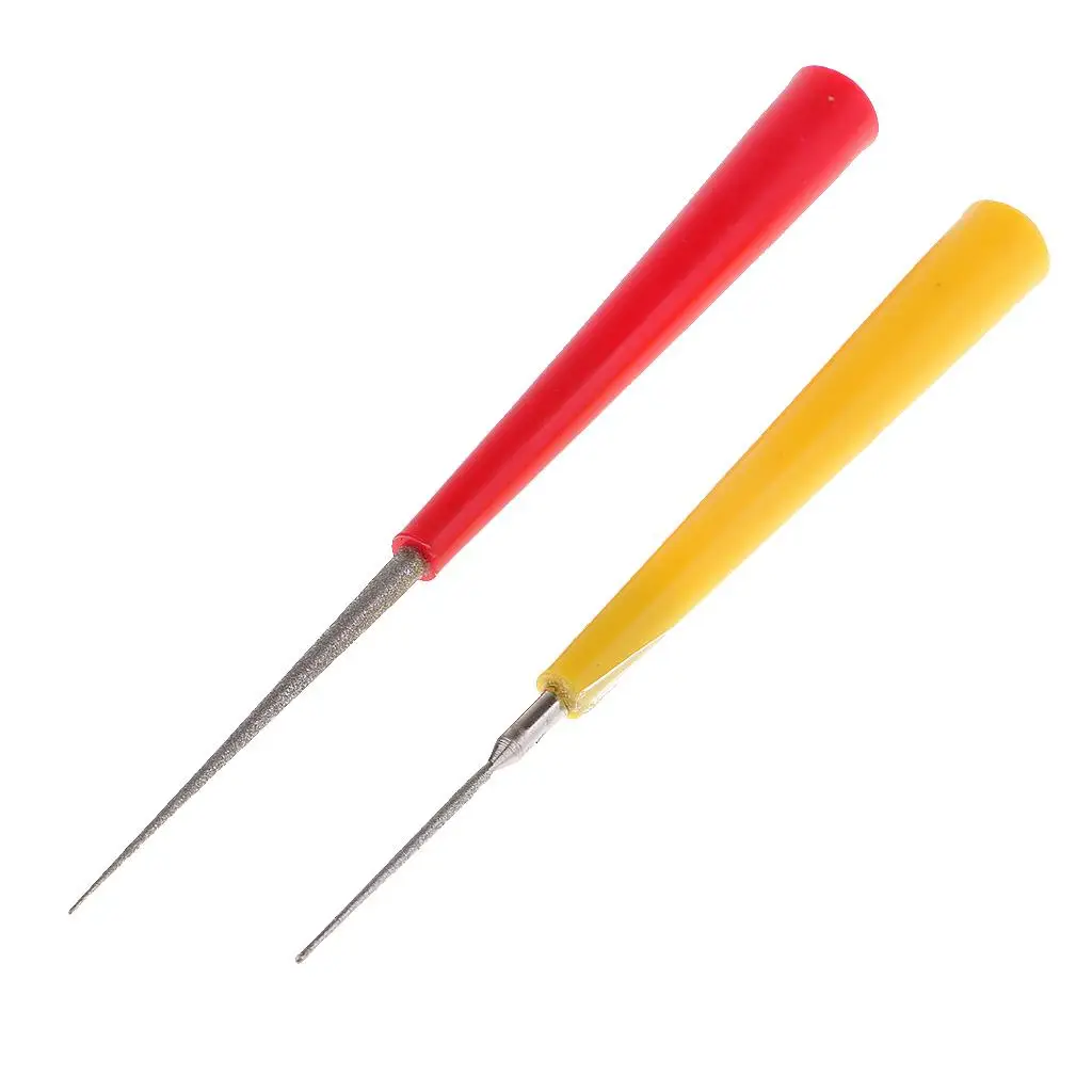 Diamond Needle File Set Comfortable Grip Jewelry Tool Equipment for Crafting and Watch Repair