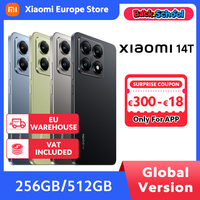 New Xiaomi 14T 5G Smartphone Global Version MediaTek Dimensity 8300-Ultra CPU 12GB RAM 144Hz AI Display 50MP 67W HyperCharge NFC