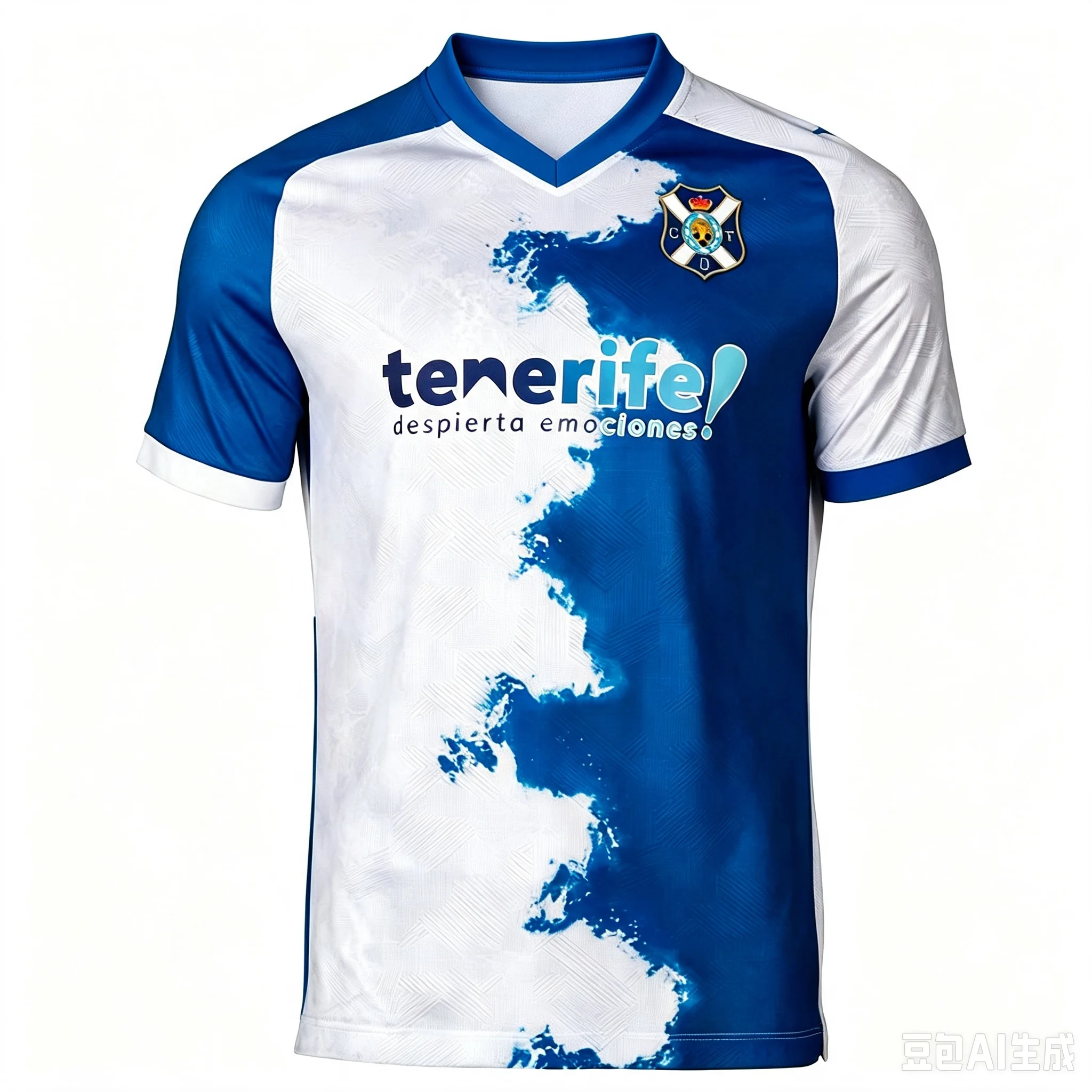 Spain 2026-27 Jersey New Arrival Tenerife-Style Home Soccer T-Shirt Fan Gift Adult Kids Special KIT 3D Print Tee Family Matching