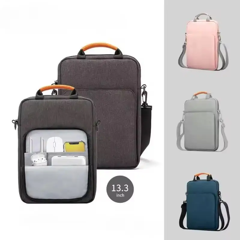 

All-in-One Laptop Organizer! 13" Shockproof Sleeve with Multiple Pockets, Protects Your Device & Stores Accessories Neatly