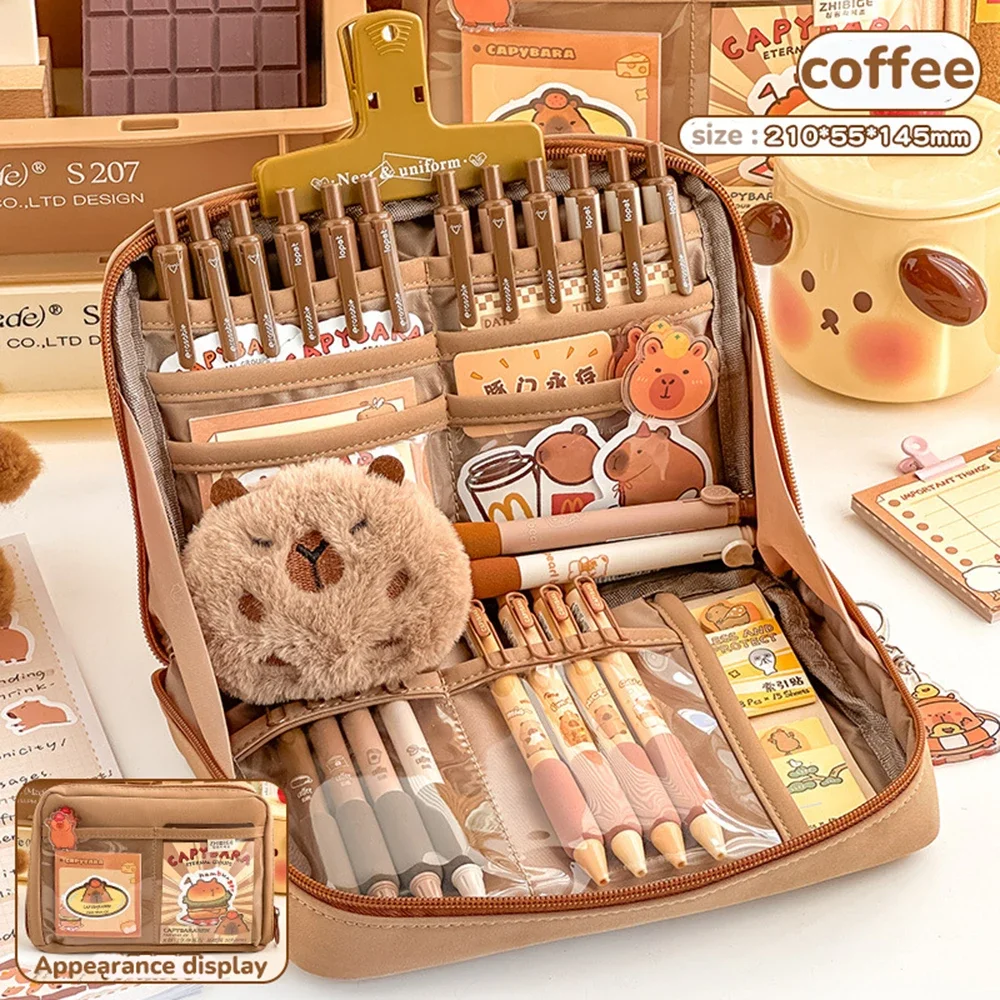 12 Layers Large Capacity Pencil Case MultiFunction Portable Stationery Storage Student School Supplies