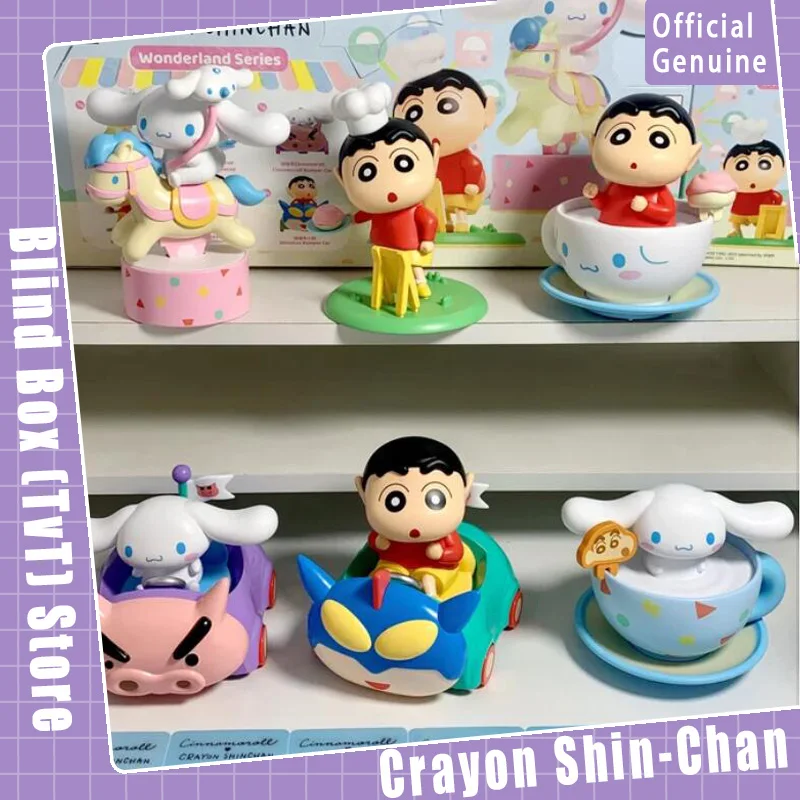 

Подлинный карандаш Cinnamoroll Shin-Chan Wonderland серии слепая коробка милая модная игрушка фигурка-сюрприз подарочное украшение