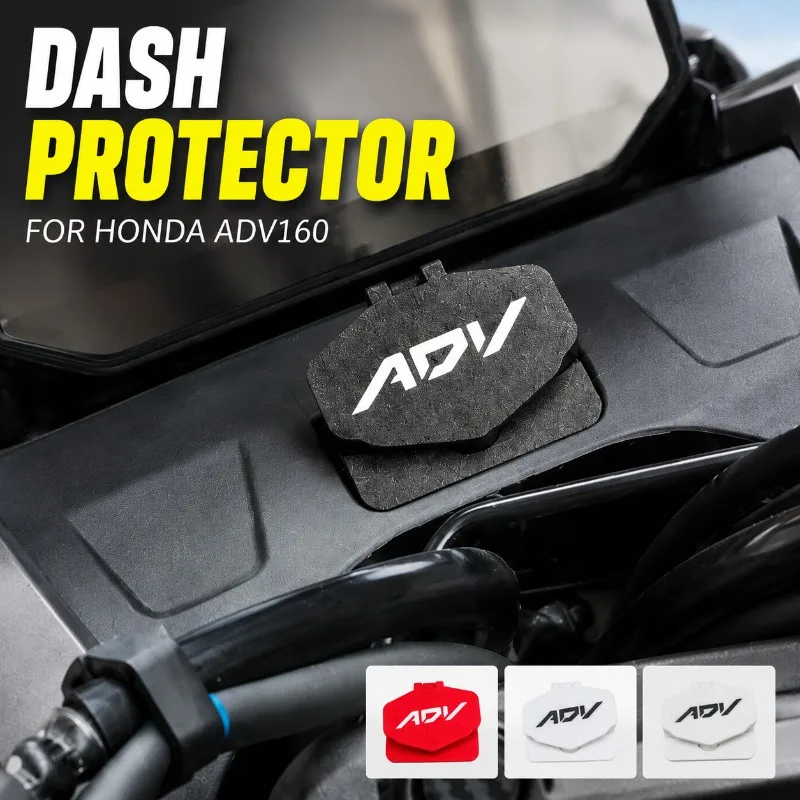 For Honda ADV160 Motorcycle Dashboard Adjust‑button Protective Cover Dust‑proof Waterproof Modified Guard Panel Accessory Shield