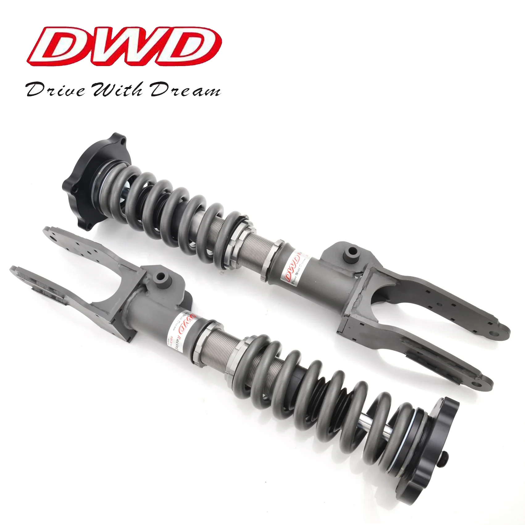 High performance 32 steps adjustable mono tube  auto parts coilover shock absorber for Au di Q7 1st Gen 4L 05-15 AUD028