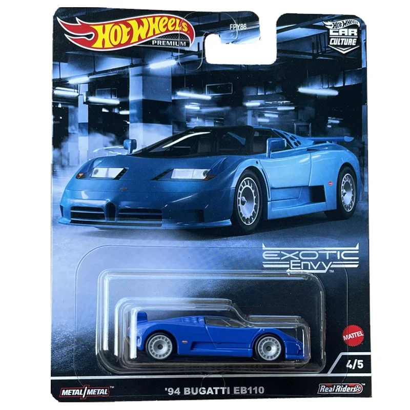 Hot Wheels-Voiture de culture premium pour enfants, jouets originaux, Envy Diecast 1:64, Romeo Bugatti Lamborghini, Tyiture adieu, garçons