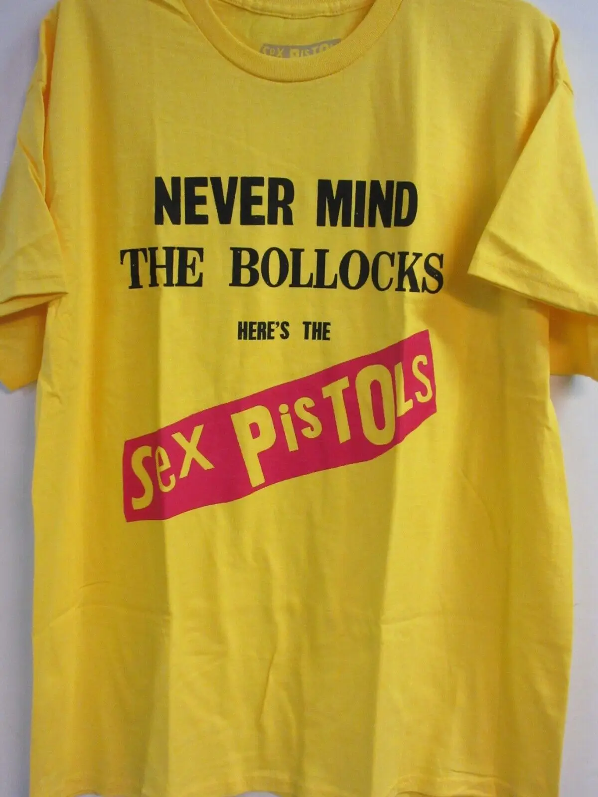 SEX PISTOLS OFFICIAL MERCH BOLLOCKS 2023 BAND CONCERT MUSIC T-SHIRT 2XL / XXL