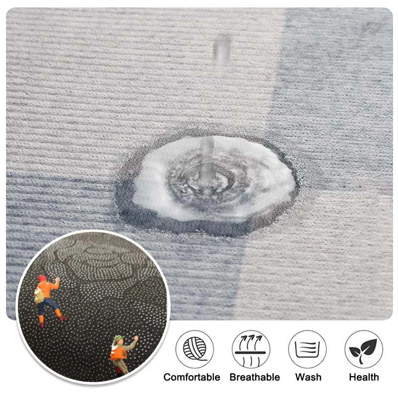 Japanese-style Kitchen Floor Mat 2026 New Cream-style Diatom Mud Anti-slip Foot Mat, Water-absorbing and Oil-proof Long Carpet