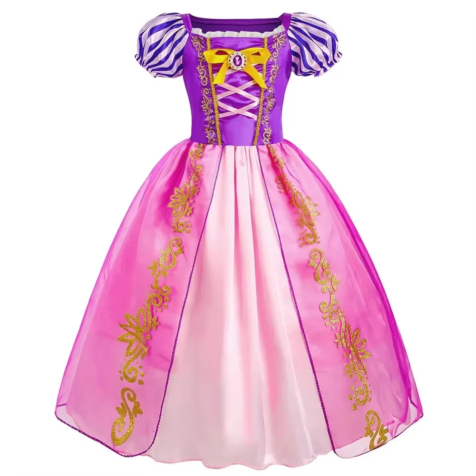 Princess Costume Girls Birthday Girl Mermaid Dress up Elsa Costumes Kids Cinderella Cosplay Rapunzel Disfraz 4 5 6 7 8 9 10Years