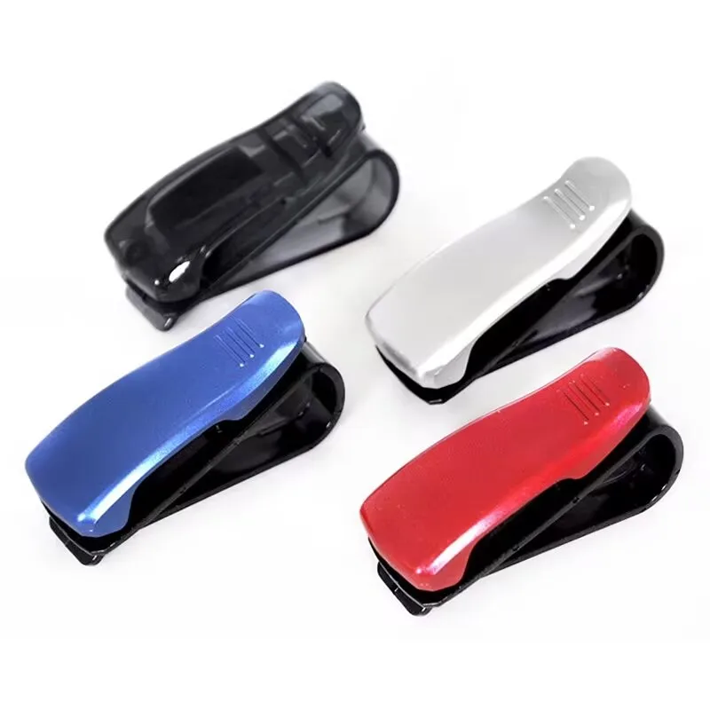 Car Sunglasses Holder Clip Glasses Case Car Accessories for Opel car