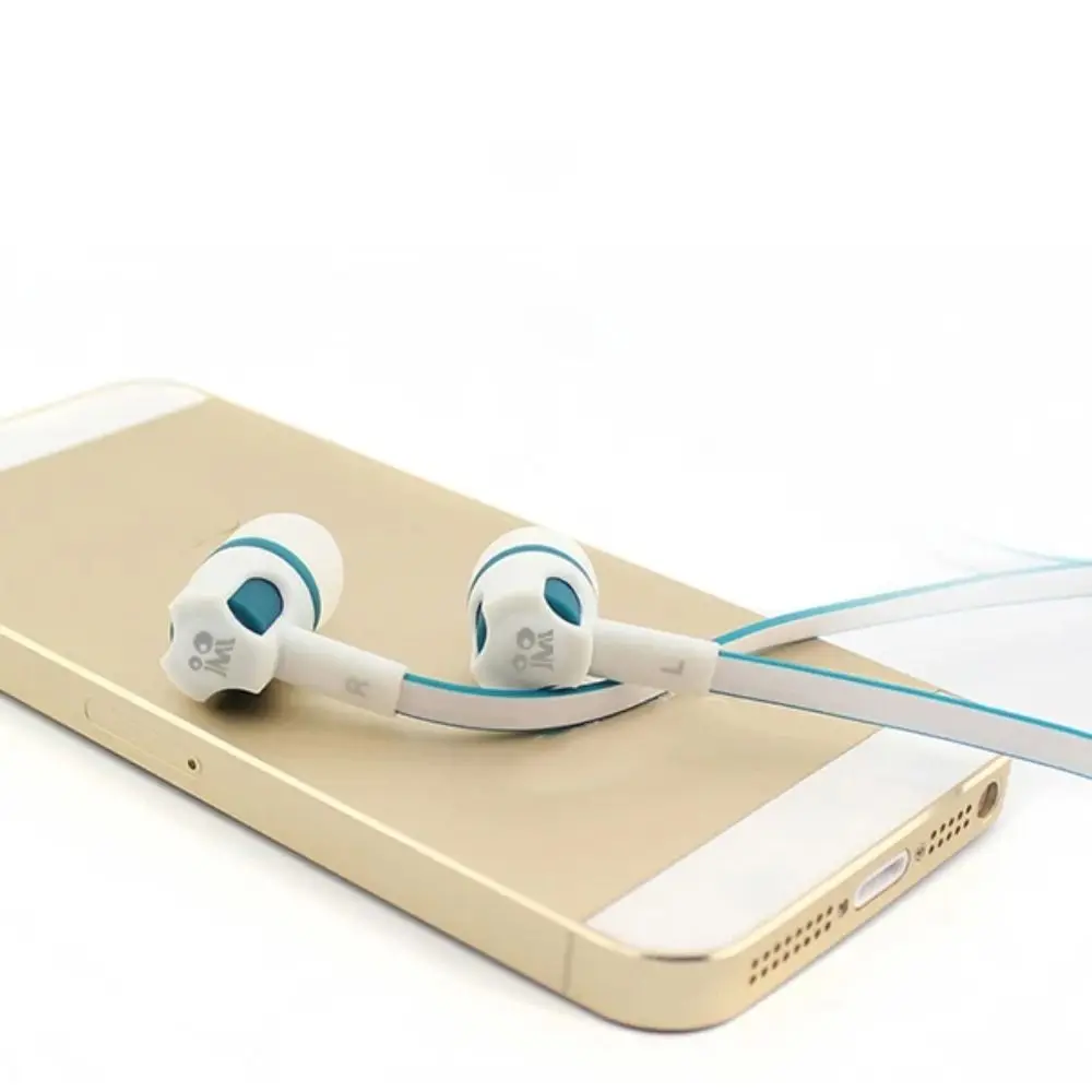 سماعات أذن محمولة 3.5 ملم مع ميكروفون ستيريو داخل الأذن سماعة إلغاء الضوضاء سماعة رأس سلكية بجهير عميق