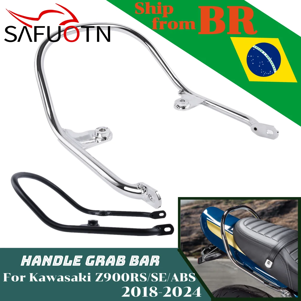 Z900RS Handle Grab Bar for Kawasaki Z900 RS SE Cafe ABS 2018-2024 Motorcycle Passenger Rear Grab Bar Luggage Rack Accessories