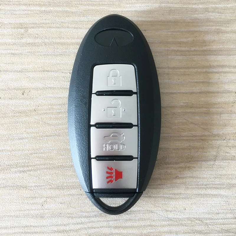 4 Buttons Car Keyless Smart Remote Key for Infiniti Q70 FX35 QX56 QX50 QX60 FX25 FX37 HYBRID M56 M37 M35 with ID46 Chip 315mhz