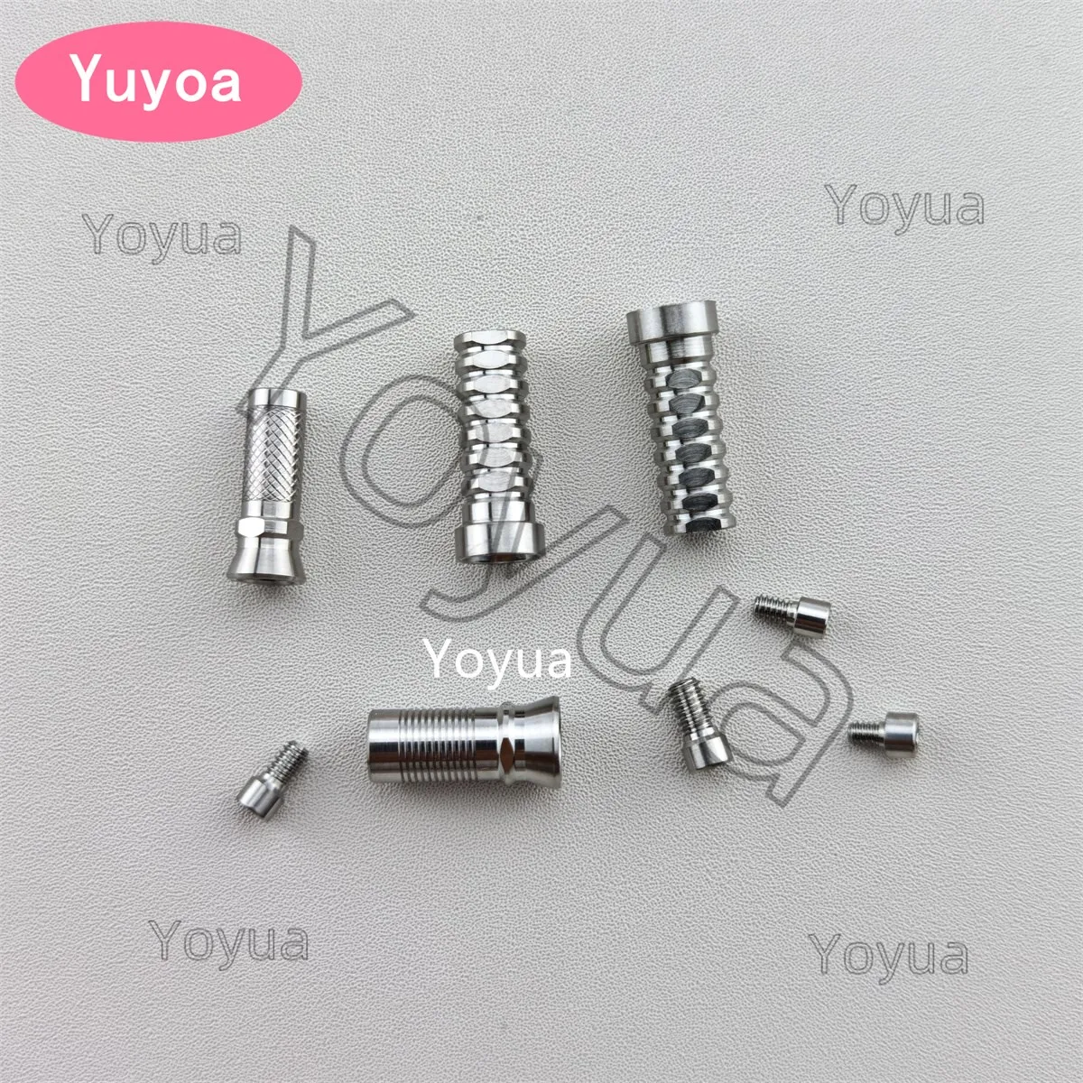 

10 комплектов стоматологической лаборатории Ti Base Abutment Нешестигранный временный цилиндр Аксессуары для ухода за полостью рта Замена имплантатов