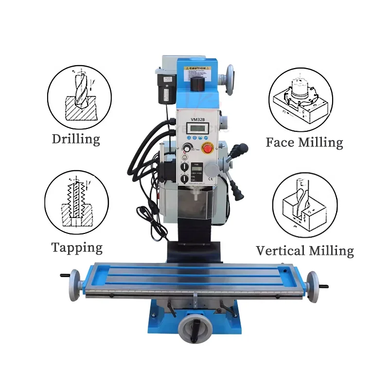 Integrated Drilling and Milling Machine for Industrial High Speed and High-Precision Digital Drilling and Milling Machine Tool