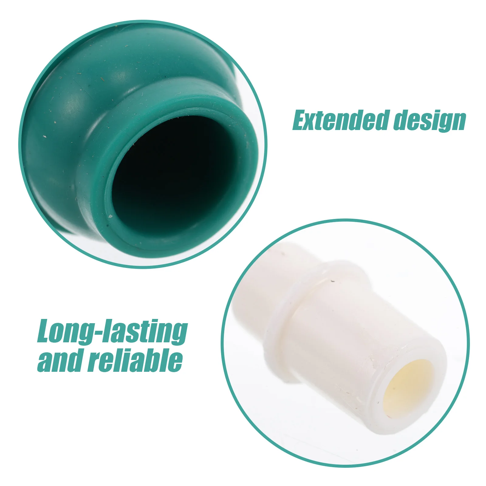 Tabung Ekstensi Selang Koneksi Cupping untuk Pompa Tangan Tabung Hisap Karet Tahan Lama Aksesori Cupping Vakum Pijat Relaksasi