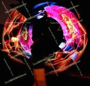 LED PIXEL POI Performance Stick 60 Lights 47CM Full Color Digital Modifiable Amazing Effect Stage Lighting Accessory