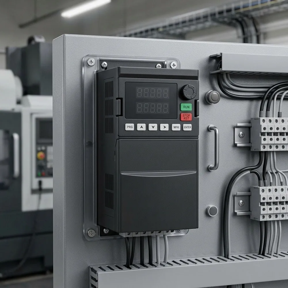Variable Frequency Drive for vfd for 2hp 220V Input 220VAC Single Or Three-phase Output Three-phase 220V Frequency Range 0-400Hz