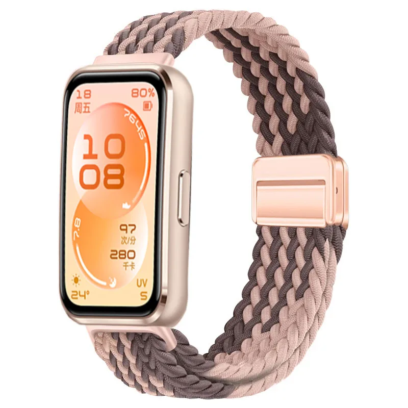 Offizielles geflochtenes Nylon-Schlaufenarmband für Huawei Band 11/11 Pro, Armband mit magnetischer Schnalle für Huawei Band 8/9/10/11/11 Pro – Detail 16
