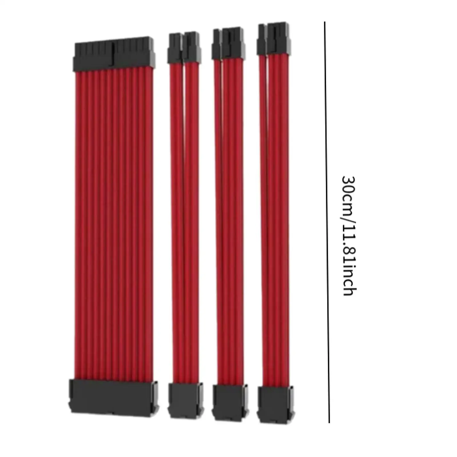 Prolunga cavo PSU 18AWG Cavo intrecciato portatile Pratico morbido 24P (4+4)