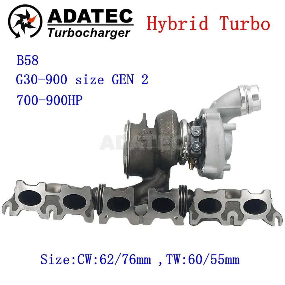 

8679022 Upgrade Turbine B58 900HP GEN 2 G30-900 Size Compressor Housing Hybrid Turbo for BMW B58 3.0L engine