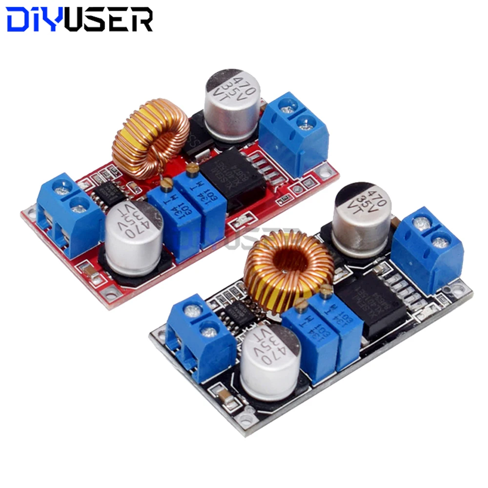 XL4015 5A DC-DC Step Down Buck Converter Módulo de potencia de voltaje ajustable de frecuencia fija