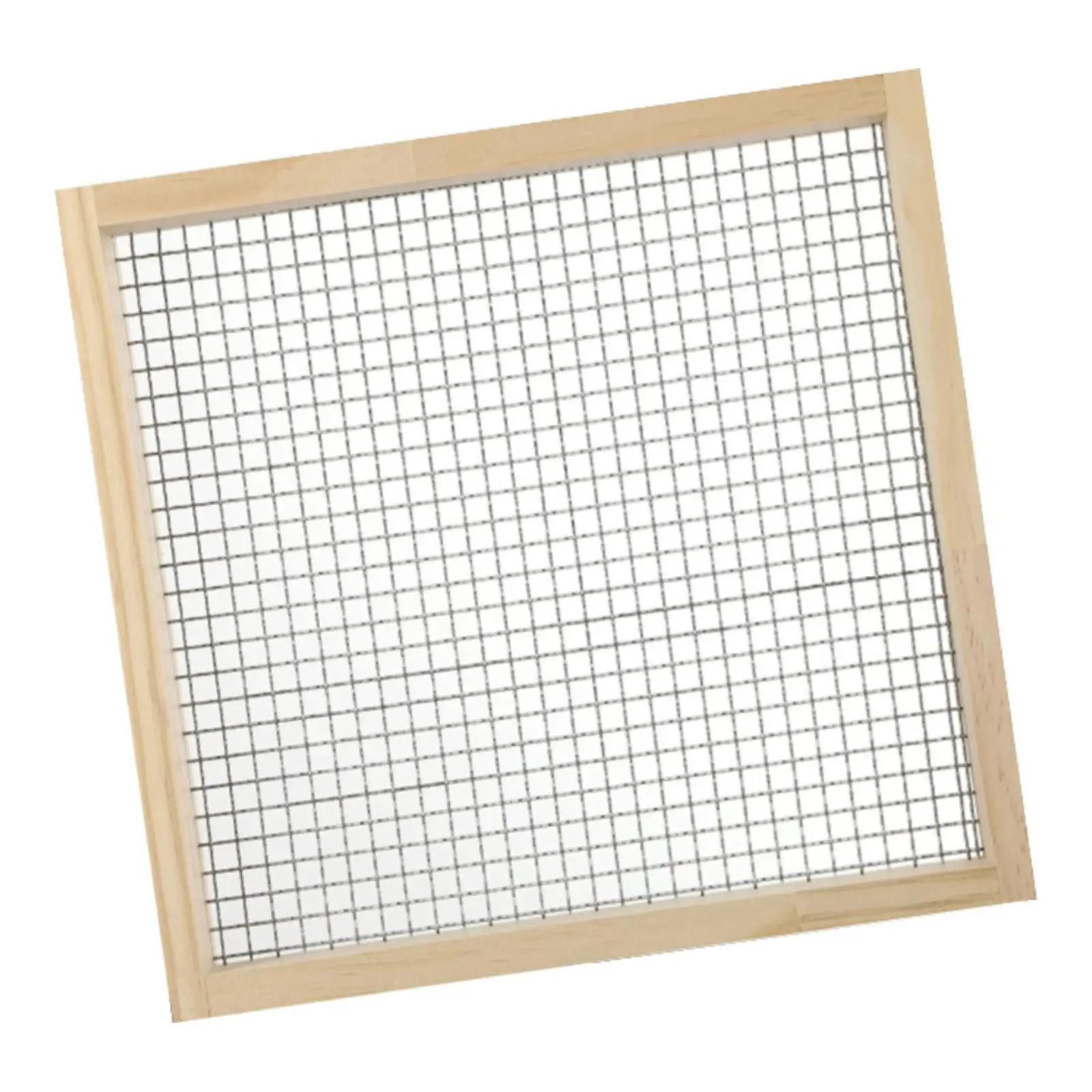 Garden Soil Sifter Garden Soil Mesh Compact Supplies Versatile Sturdy Accessories Wood Gardening Tool for Home Planting Yard