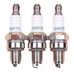 Spark Plug para roçadeira Stihl Honda Robin Mitsubishi, roçadeira, Briggs Stratton, Makita, Aparador de 4 tempos, CMR7H, 3 peças por lote