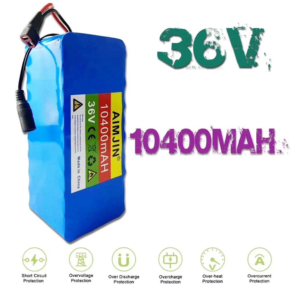 

10S4P Electric Scooter 36V 10400mAh Lithium Battery 18650 battery pack 36V 110Ah Electric Scooter Electric Scooter Battery