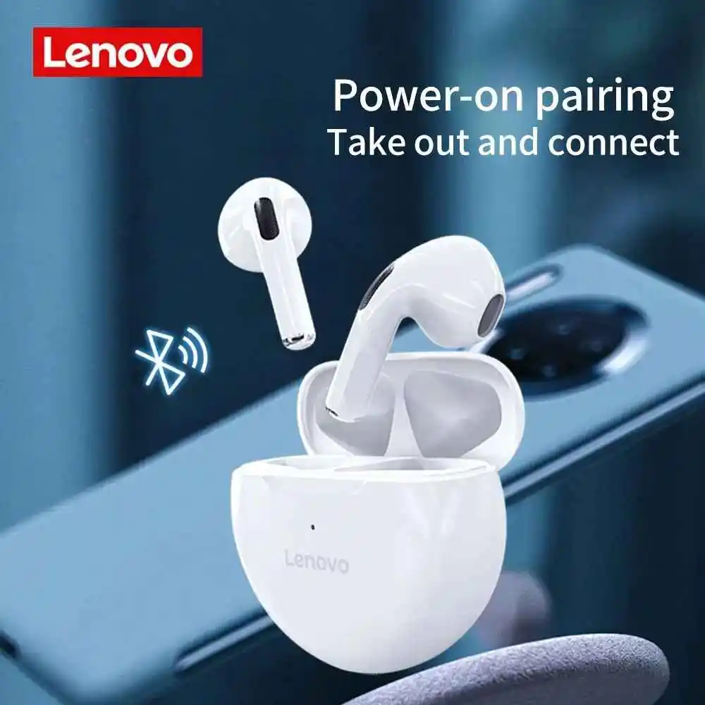 New Original Lenovo HT38 TWS Bluetooth Earphone Mini Wireless Earbuds With HD Mic for iPhone Xiaomi Sport Stere Headphone