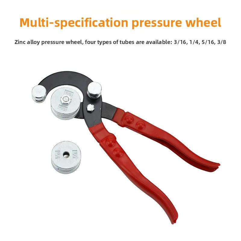 

Hand Tubing Bender Air Conditioning Copper Aluminum Tube Bender Metal Hose Hand Bending Small Tool