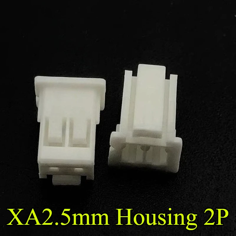100/500Pcs/lot XA2.5mm Male Housing 2P/3P/4P/5P/6P/7P/8P/9P/10P Pitch 2.5mm Plastic Shell and Female Terminal Connector