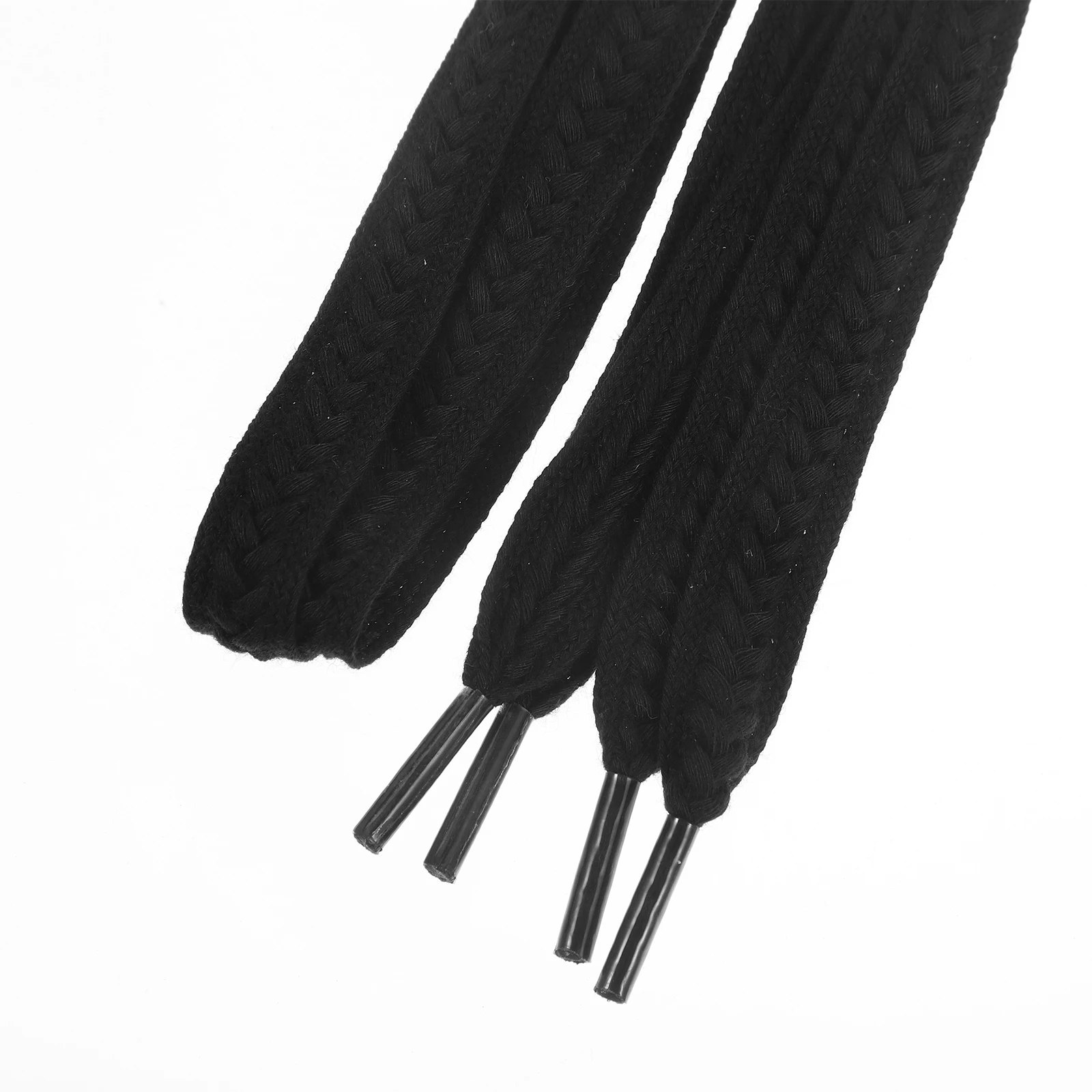 

Flat Wide Shoelaces Replacement Braided High-Density Shoe Strings For Sports Sneakers Outdoor Casual Shoe Accessories