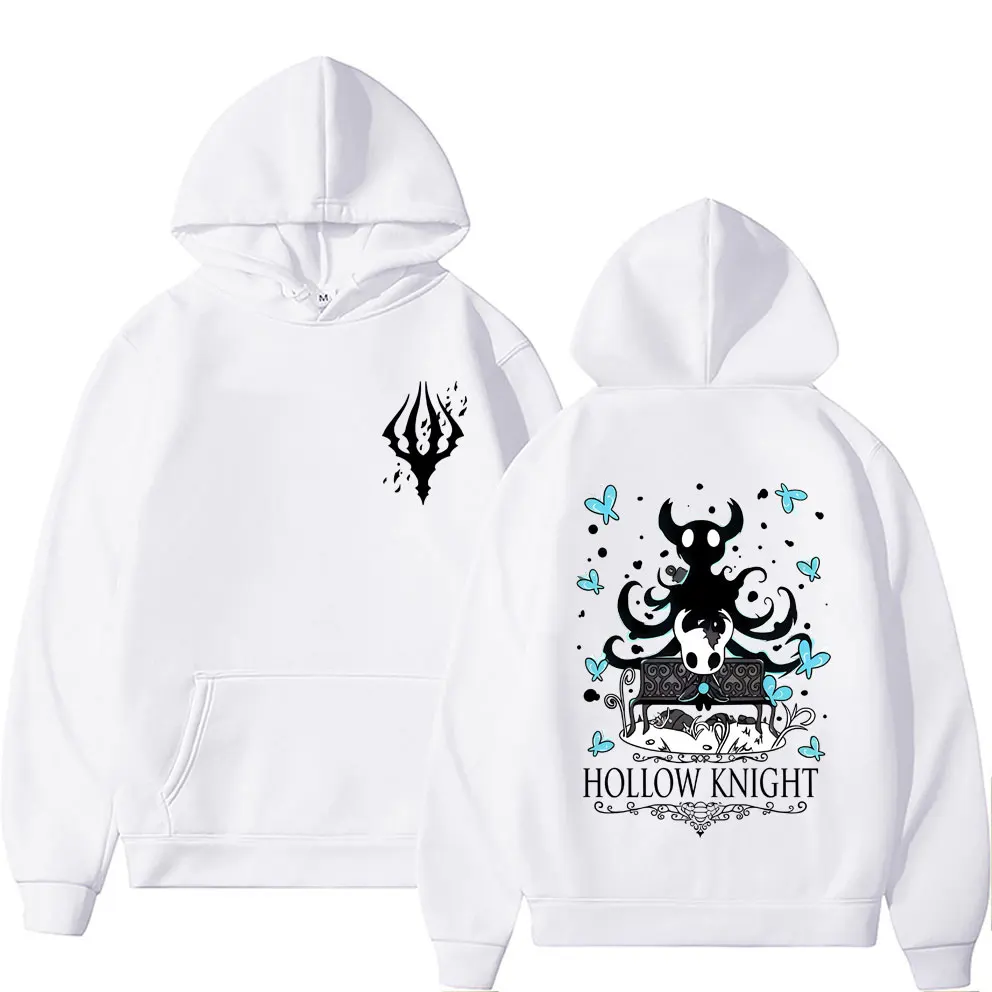 

Hot Sale Gaming Hollow Knight Graphic Hoodie Men Women Funny Game Lover Pullover Hoodies Male Novelty Cartoon Style Streetwear
