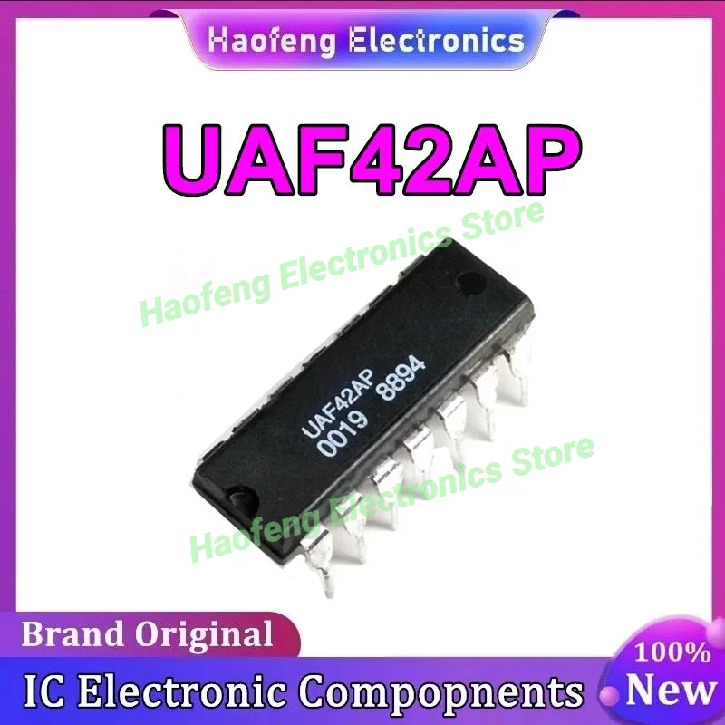 

2 шт. UAF42AP DIP-14 UAF42A DIP14 IC чипсет новый оригинальный на складе