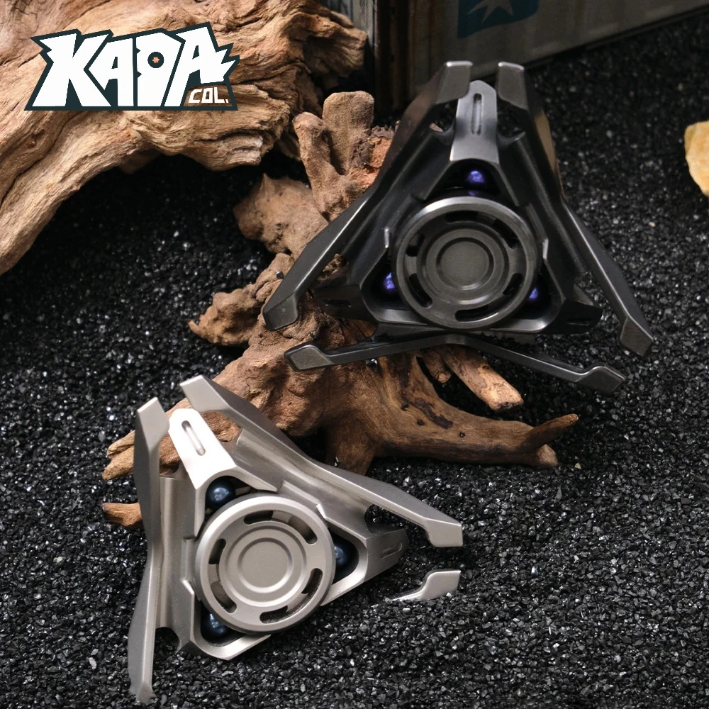 KADA EDC VOYAGE Fidget Spinner Fidget Toys For Adults Anxiety Relief Gadgets ADHD-friendly Three-Bladed Fidget Spinner
