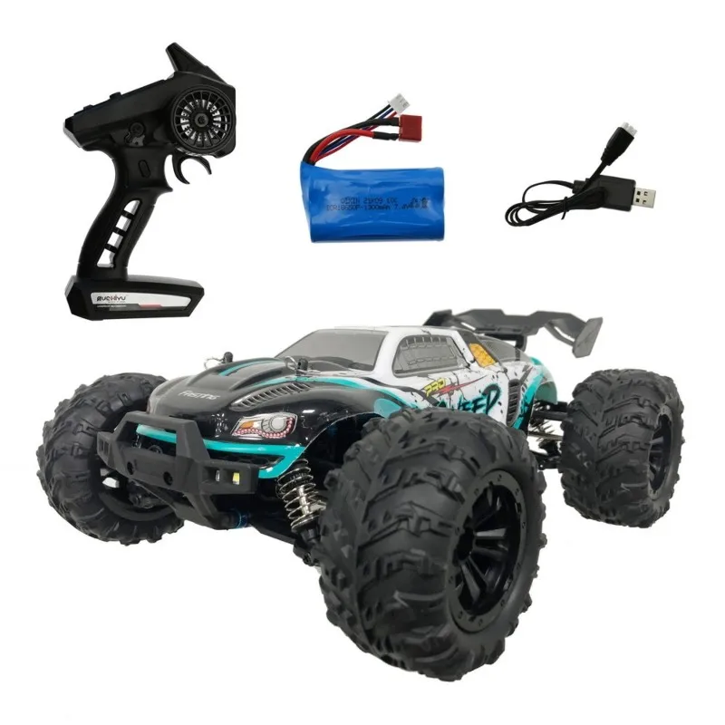 AS96-SUCHIYU High-Speed RC Car 45Mph 1:16 Scale All-Terrain 4WD Off-Road Truck 2.4Ghz Electric Vehicle 16101PRO For Adults