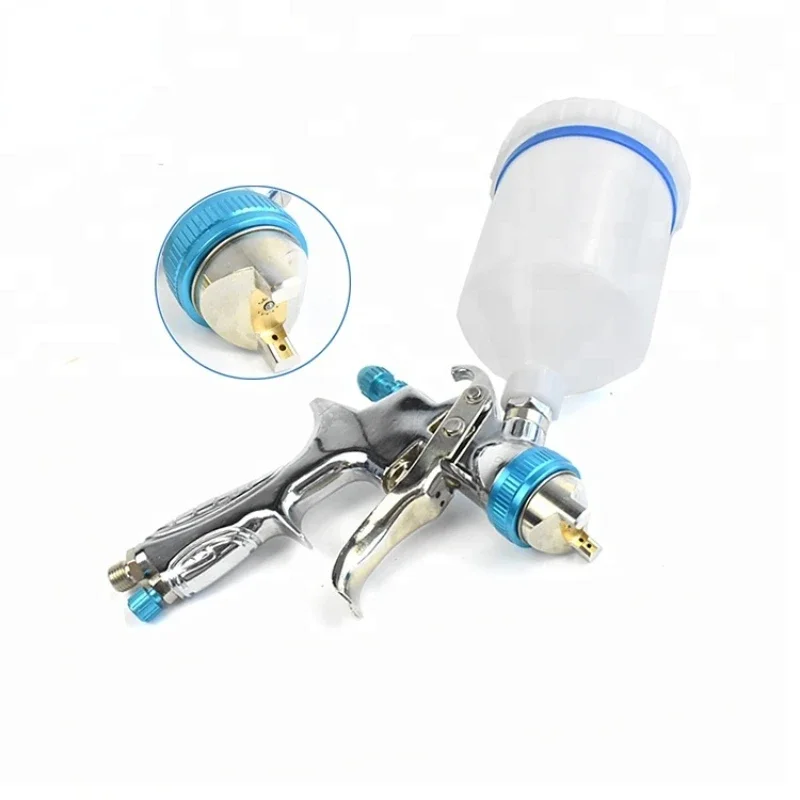 

High Atomization Non-Drip Paint Spray Gun with Gravity Feed