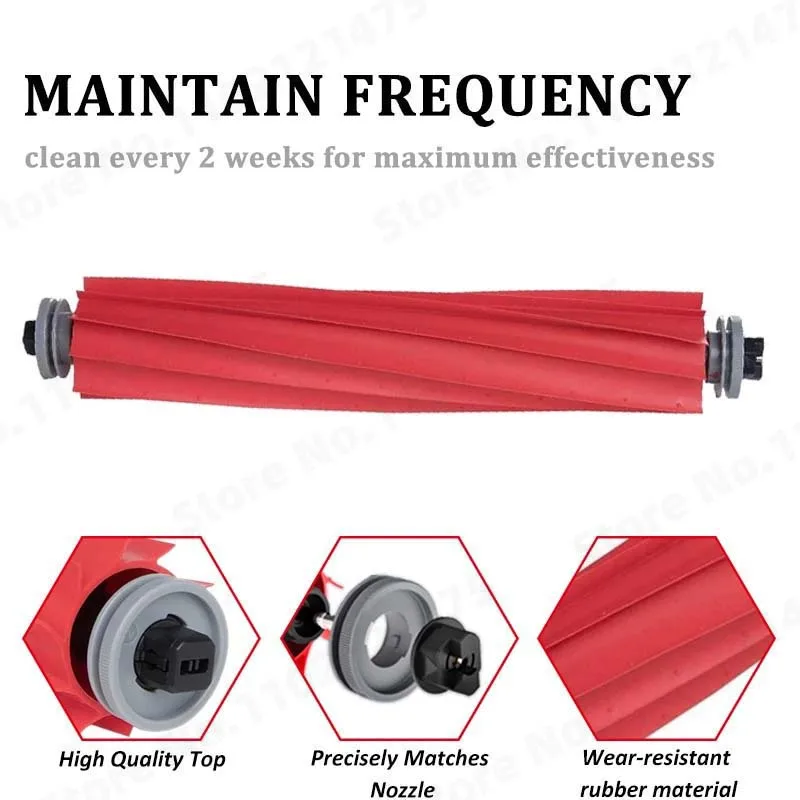 أجزاء فرشاة جانبية للفرشاة الرئيسية لـ Roborock T7S Plus S70 S75 S7 Max S7 MaxV Ultra S7 Pro Ultra Mop Rag Hepa Filter Accessories