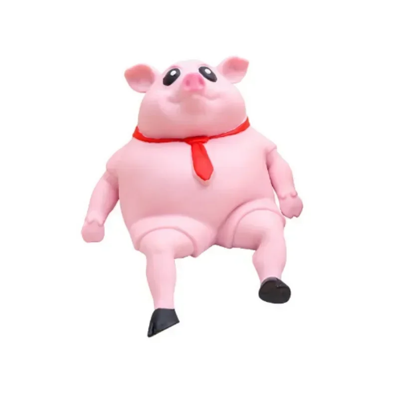 Pet Squeezing Pink Pig Stress Relief Toy Cute Squeezing Animal Cute Little Pig Doll Stress Relief Toy