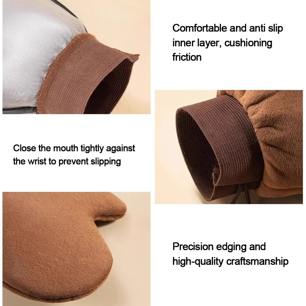 Creative Reusable Lotion Applicator Washable Double-Sided Body Face Self Tan Glove Sunless Fake Tan Self Tanner Mitt