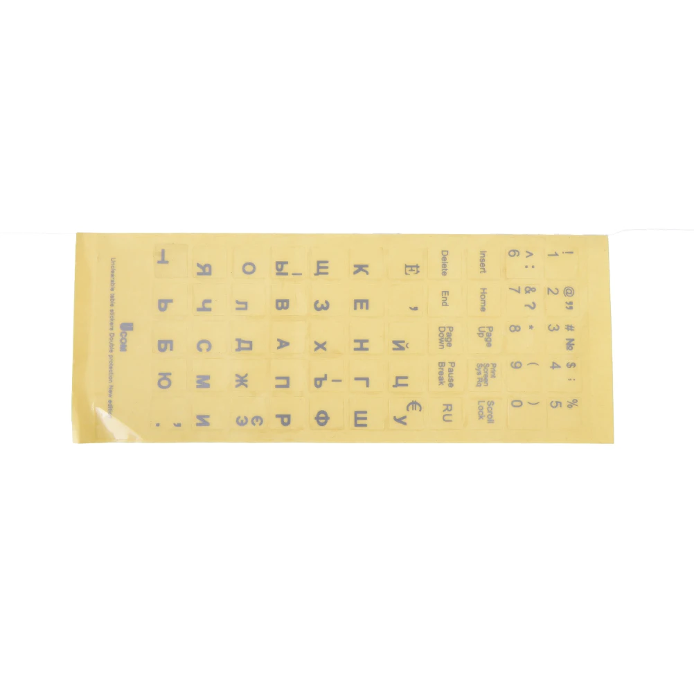 Прозрачный фон белые буквы наклейки на клавиатуру прозрачные наклейки на клавиатуру на русском языке для ноутбуков