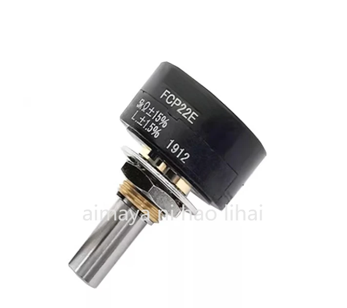 1pcs SFCP22E Conductive Plastic Potentiometer Precise 1K 5K 10K Single Circle Rotation/Continuous Rotation