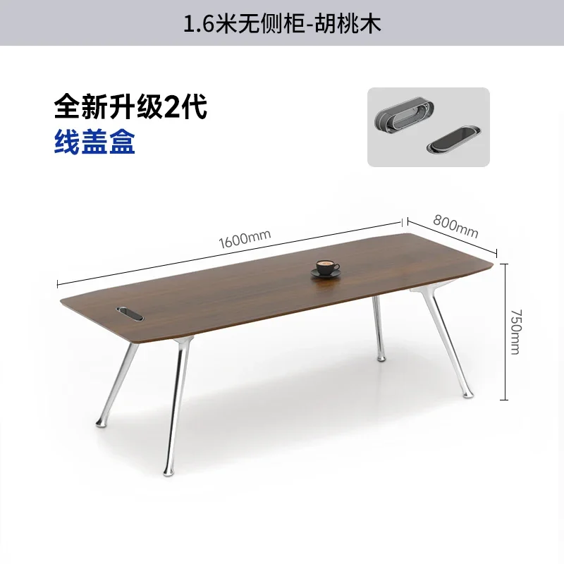 Boss desk simple modern manager desk large desk supervisor table and chair combination