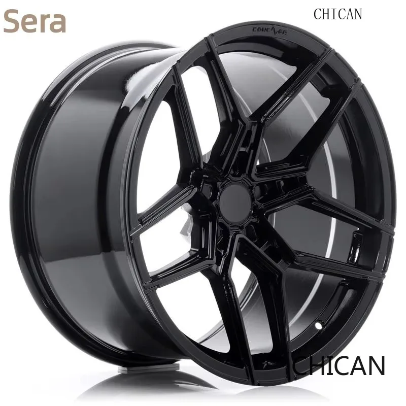 

【2026】CHICAN High Performance Custom Forged Alloy Wheels 17-24 Inch Black Finish Deep Concave Rims