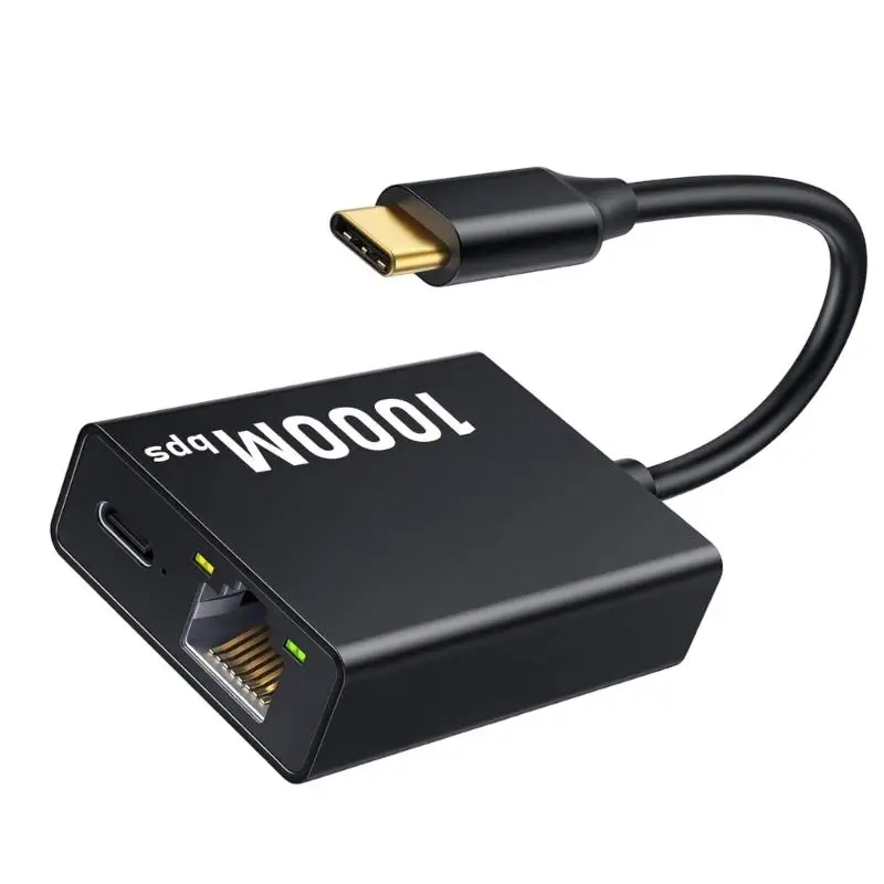 R53C Type C Hub Combining Gigabit Ethernet Port And Quick Charging and Multifunctional For Modern Workspaces