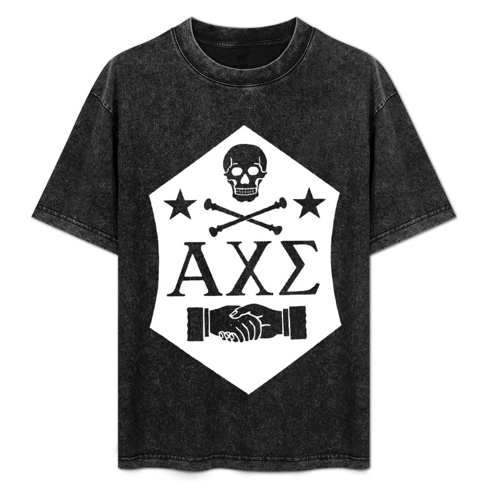 

Fraternity Badge— White T-Shirt Casual Trendy Streetwear Tee Shirt